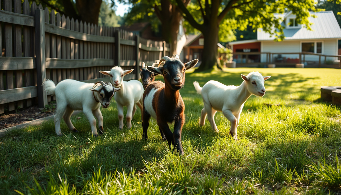 The Joys of Raising Pigmy Goats: A Homesteader's Guide