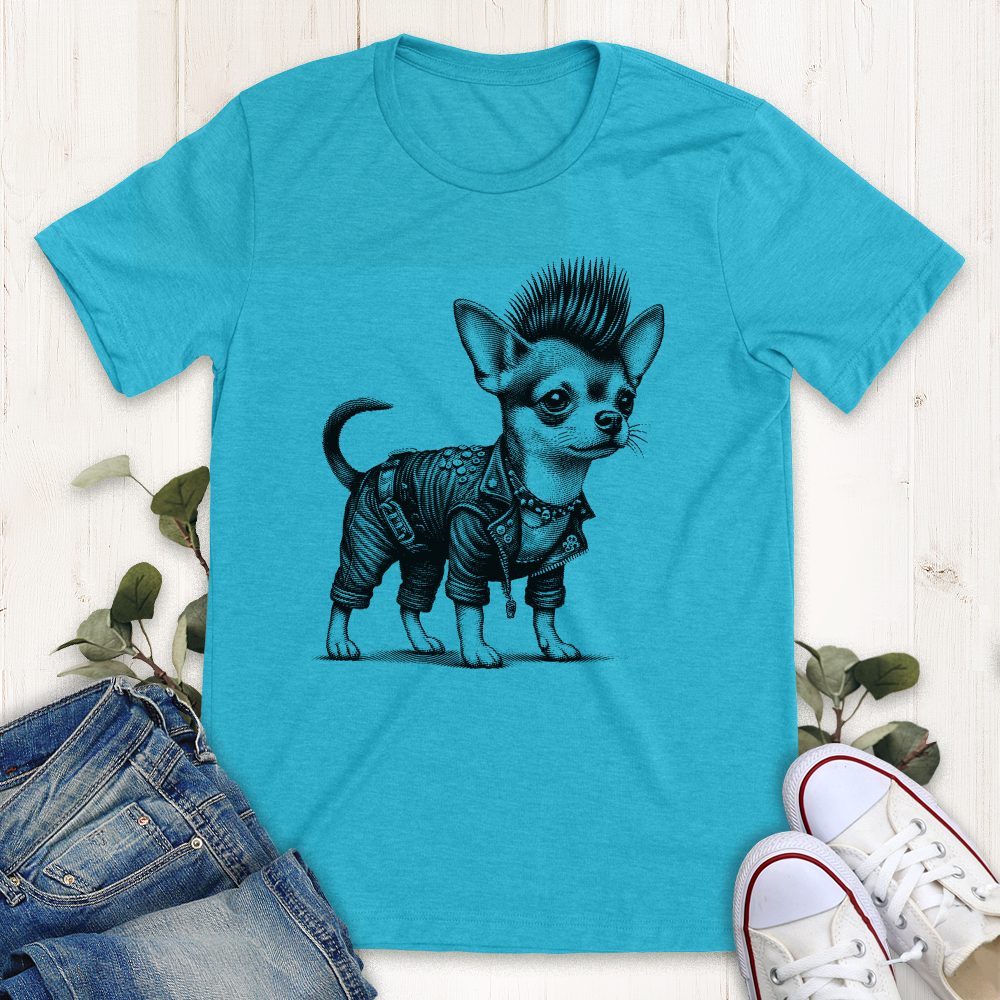 Heather aqua Punk Chihuahua from Thistle and Brass