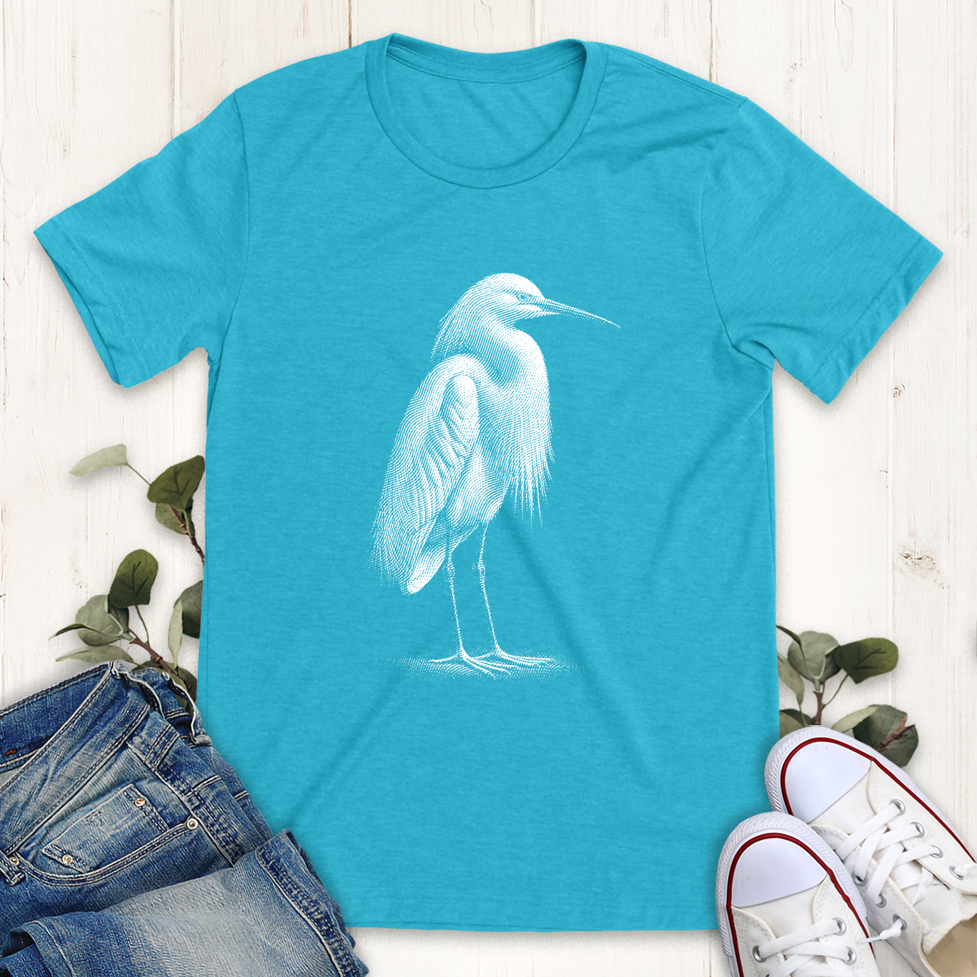 Snowy Egret T-Shirt