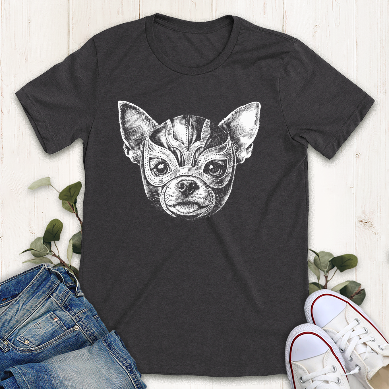 Luchador Chihuahua T-Shirt