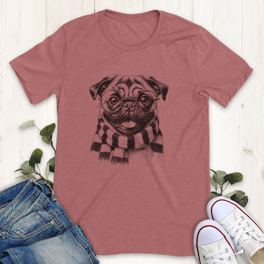 Hairy Pug-grrr T-Shirt