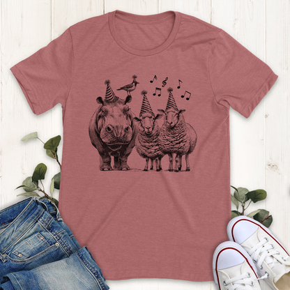 Hippo Birdy T-Shirt