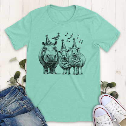 Hippo Birdy T-Shirt