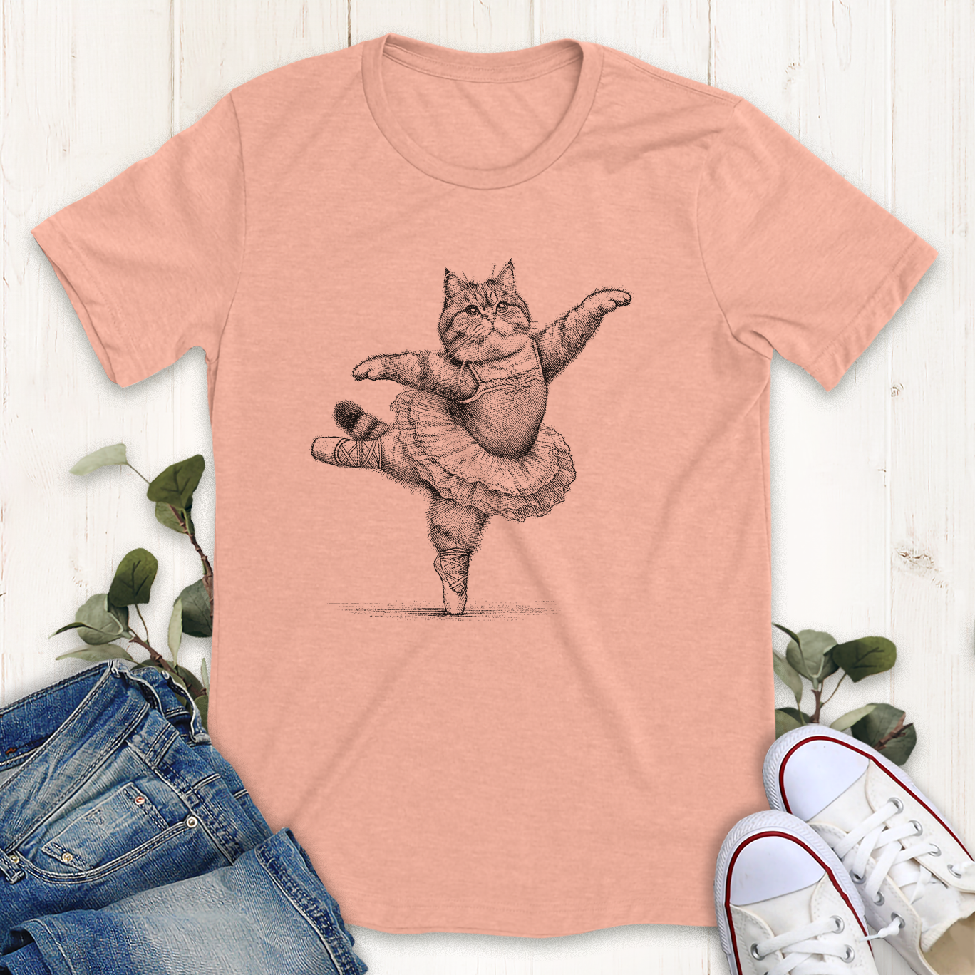 Ballet Cat T-Shirt