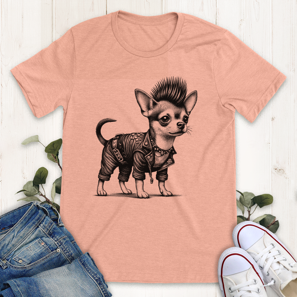 Heather peach Punk Chihuahua from Thistle and Brass