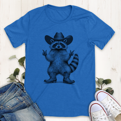 Cowboy Racoon T-Shirt