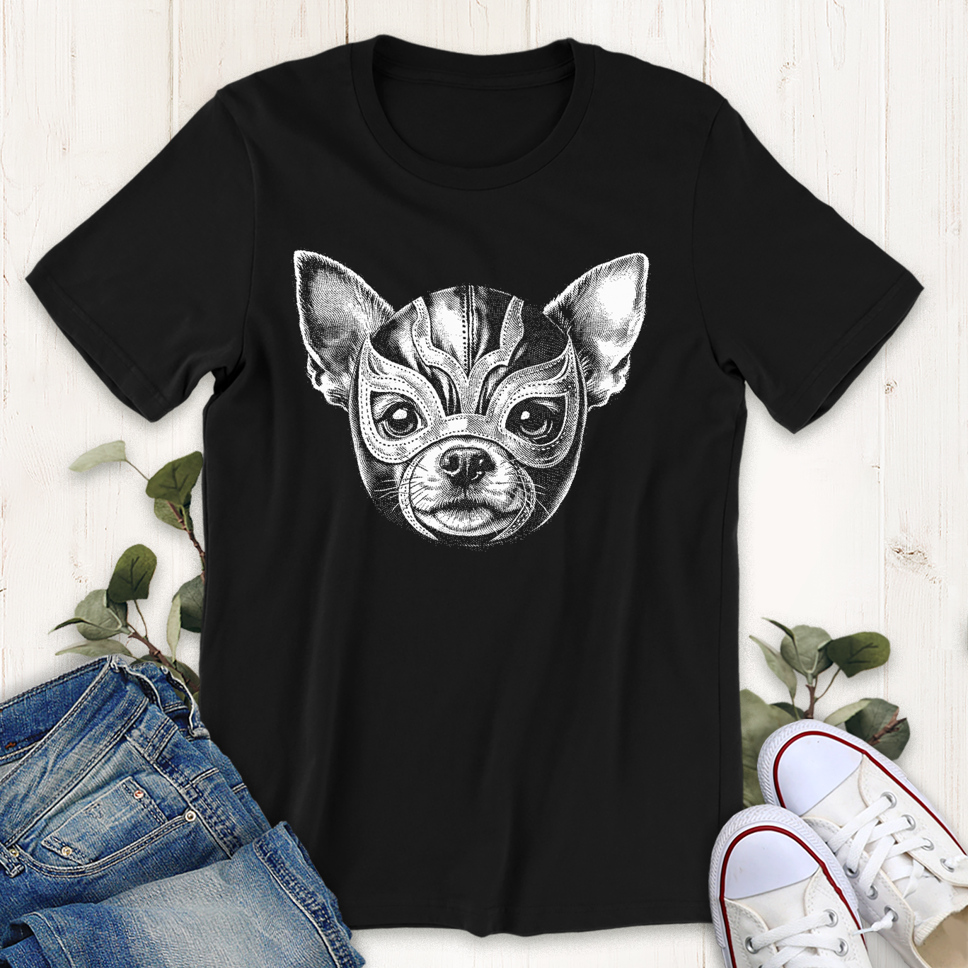 Luchador Chihuahua T-Shirt